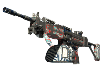 Negev | Dazzle (Battle-Scarred)