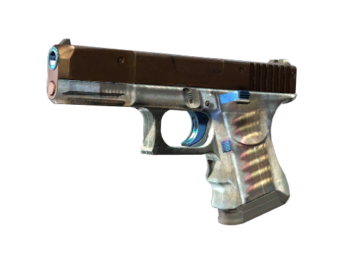 StatTrak™ Glock-18 | Clear Polymer (Battle-Scarred)