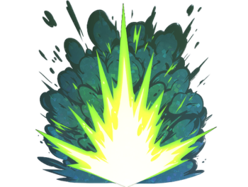 Sticker | Boom Detonation (Glitter)